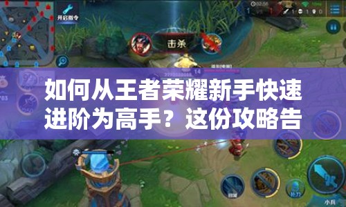 如何從王者榮耀新手快速進階為高手？這份攻略告訴你！