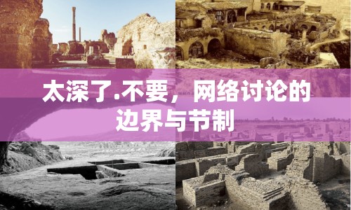 太深了.不要，網(wǎng)絡(luò)討論的邊界與節(jié)制