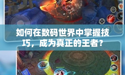 如何在數(shù)碼世界中掌握技巧，成為真正的王者？