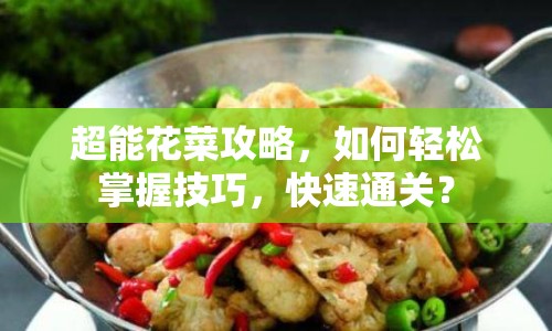 超能花菜攻略，如何輕松掌握技巧，快速通關(guān)？