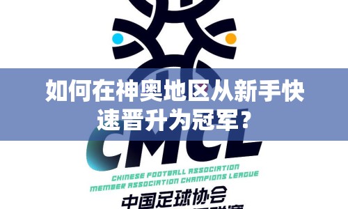 如何在神奧地區(qū)從新手快速晉升為冠軍？