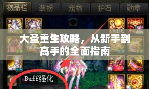 大圣重生攻略，從新手到高手的全面指南