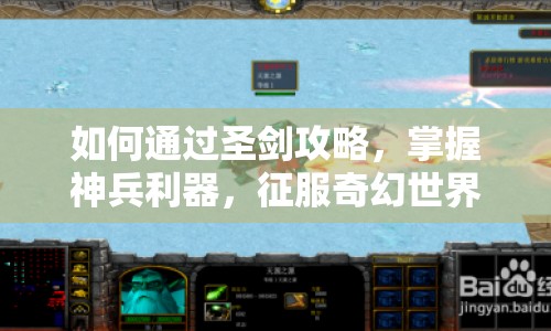 如何通過圣劍攻略，掌握神兵利器，征服奇幻世界？