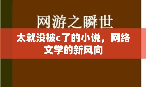 太就沒被c了的小說，網(wǎng)絡(luò)文學(xué)的新風(fēng)向