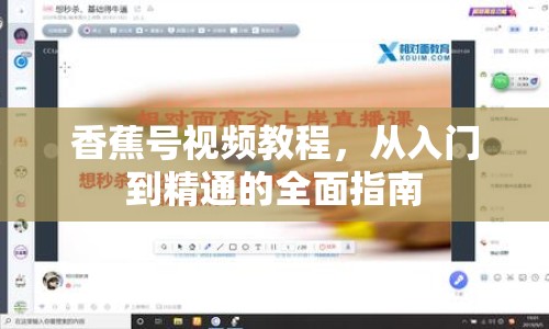 香蕉號(hào)視頻教程，從入門到精通的全面指南