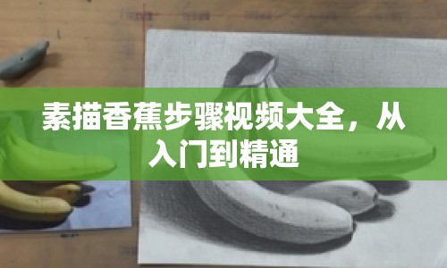素描香蕉步驟視頻大全，從入門到精通