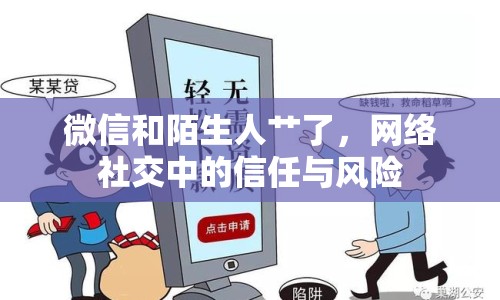微信和陌生人艸了，網(wǎng)絡(luò)社交中的信任與風(fēng)險(xiǎn)