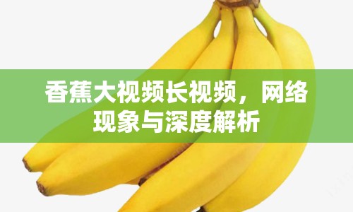 香蕉大視頻長(zhǎng)視頻，網(wǎng)絡(luò)現(xiàn)象與深度解析