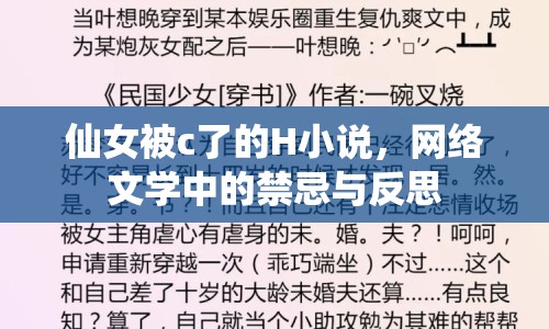 仙女被c了的H小說，網(wǎng)絡(luò)文學(xué)中的禁忌與反思
