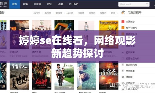 婷婷se在線看，網(wǎng)絡(luò)觀影新趨勢探討
