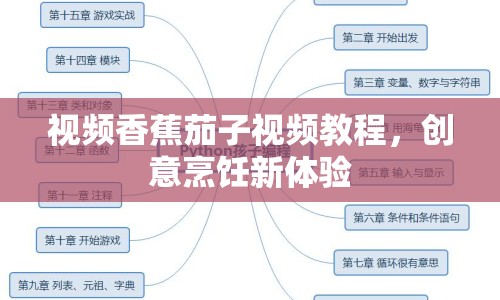 視頻香蕉茄子視頻教程，創(chuàng)意烹飪新體驗(yàn)