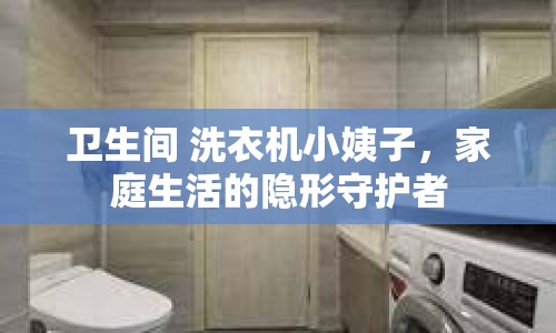 衛(wèi)生間 洗衣機小姨子，家庭生活的隱形守護者