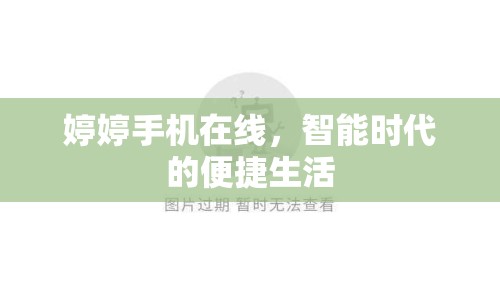 婷婷手機(jī)在線，智能時代的便捷生活