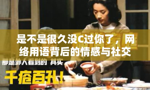 是不是很久沒C過你了，網(wǎng)絡用語背后的情感與社交變遷