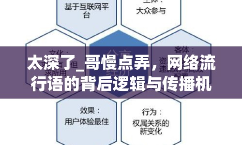 太深了_哥慢點弄，網(wǎng)絡(luò)流行語的背后邏輯與傳播機制