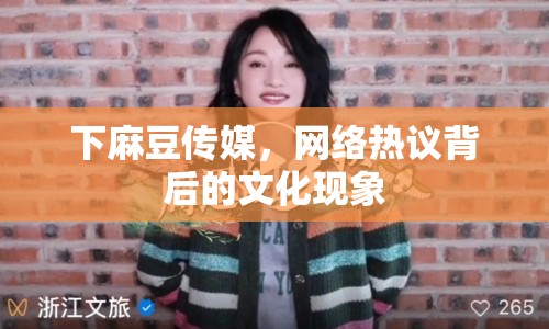 下麻豆傳媒，網(wǎng)絡(luò)熱議背后的文化現(xiàn)象