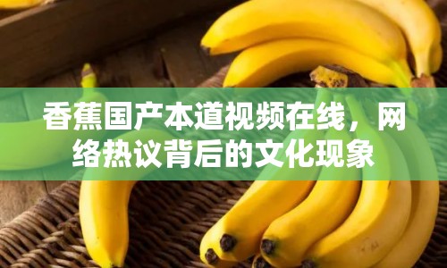 香蕉國(guó)產(chǎn)本道視頻在線，網(wǎng)絡(luò)熱議背后的文化現(xiàn)象