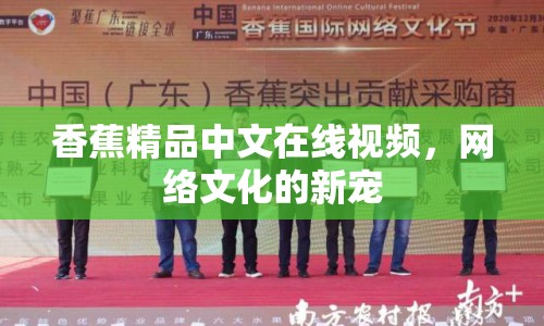 香蕉精品中文在線視頻，網(wǎng)絡(luò)文化的新寵