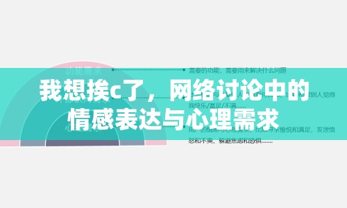 我想挨c了，網(wǎng)絡(luò)討論中的情感表達(dá)與心理需求