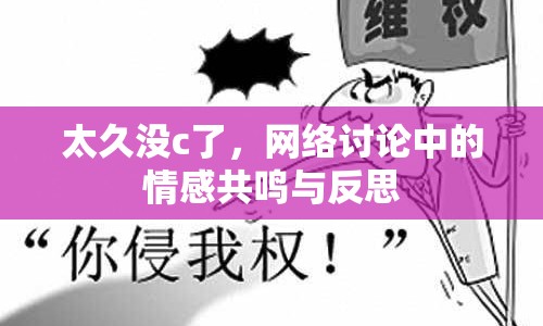 太久沒(méi)c了，網(wǎng)絡(luò)討論中的情感共鳴與反思