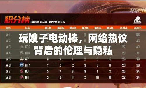 玩嫂子電動棒，網(wǎng)絡(luò)熱議背后的倫理與隱私