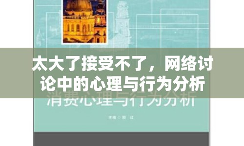 太大了接受不了，網(wǎng)絡(luò)討論中的心理與行為分析
