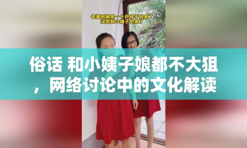 俗話 和小姨子娘都不大狙，網絡討論中的文化解讀