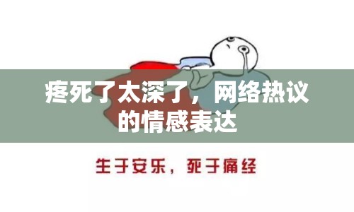 疼死了太深了，網絡熱議的情感表達
