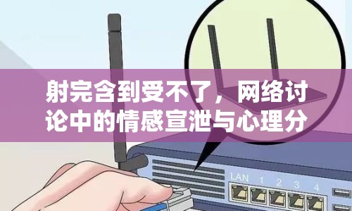 射完含到受不了，網(wǎng)絡(luò)討論中的情感宣泄與心理分析