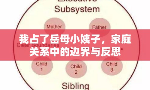 我占了岳母小姨子，家庭關系中的邊界與反思