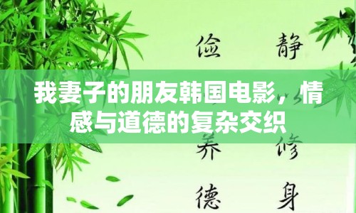 我妻子的朋友韓國(guó)電影，情感與道德的復(fù)雜交織