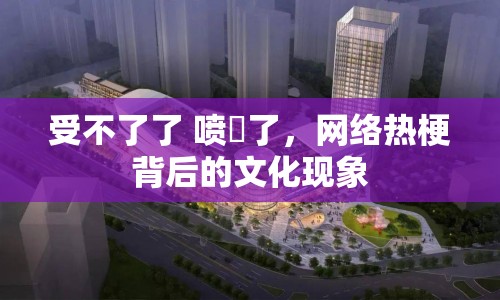受不了了 噴氺了，網(wǎng)絡(luò)熱梗背后的文化現(xiàn)象