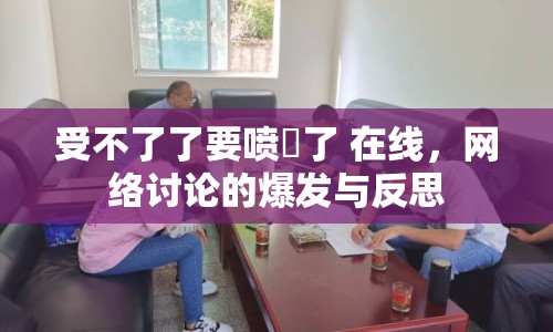 受不了了要噴氺了 在線，網(wǎng)絡(luò)討論的爆發(fā)與反思