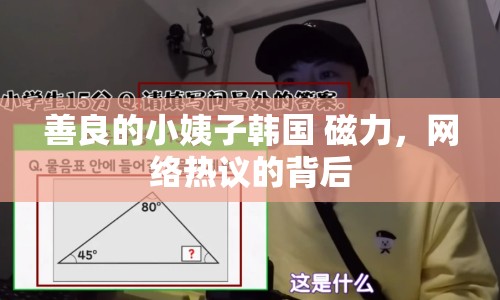 善良的小姨子韓國(guó) 磁力，網(wǎng)絡(luò)熱議的背后