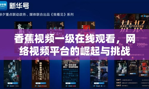 香蕉視頻一級在線觀看，網(wǎng)絡視頻平臺的崛起與挑戰(zhàn)