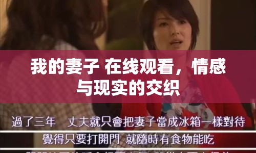 我的妻子 在線觀看，情感與現(xiàn)實的交織