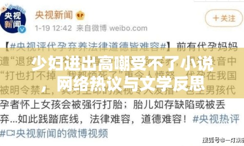 少婦進(jìn)出高嘲受不了小說，網(wǎng)絡(luò)熱議與文學(xué)反思
