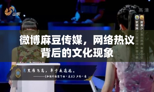 微博麻豆傳媒，網(wǎng)絡(luò)熱議背后的文化現(xiàn)象
