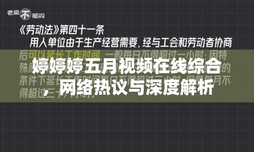 婷婷婷五月視頻在線綜合，網(wǎng)絡(luò)熱議與深度解析