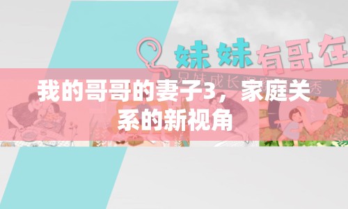 我的哥哥的妻子3，家庭關(guān)系的新視角