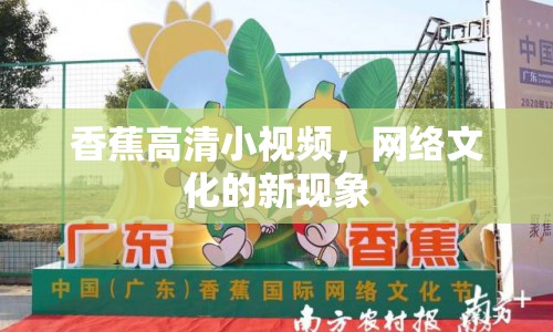 香蕉高清小視頻，網(wǎng)絡文化的新現(xiàn)象