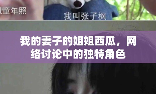 我的妻子的姐姐西瓜，網(wǎng)絡(luò)討論中的獨(dú)特角色