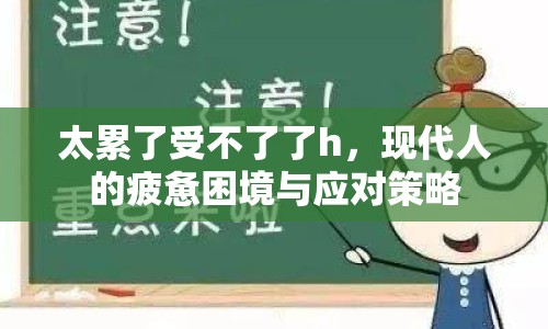 太累了受不了了h，現(xiàn)代人的疲憊困境與應(yīng)對策略