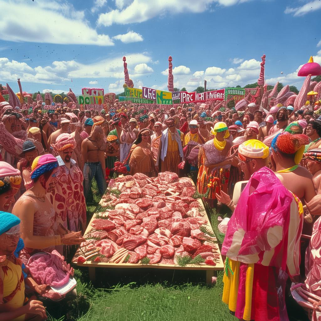 純?nèi)飧哙?，肉食主義者的狂歡與爭議
