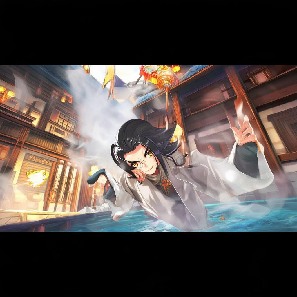 熱血江湖手游，洗澡新玩法，清爽江湖等你來挑戰(zhàn)！