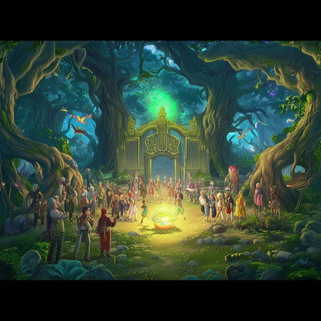 QQ尋仙手游部落，神秘世界等你來探索，奇幻之旅即將啟程？