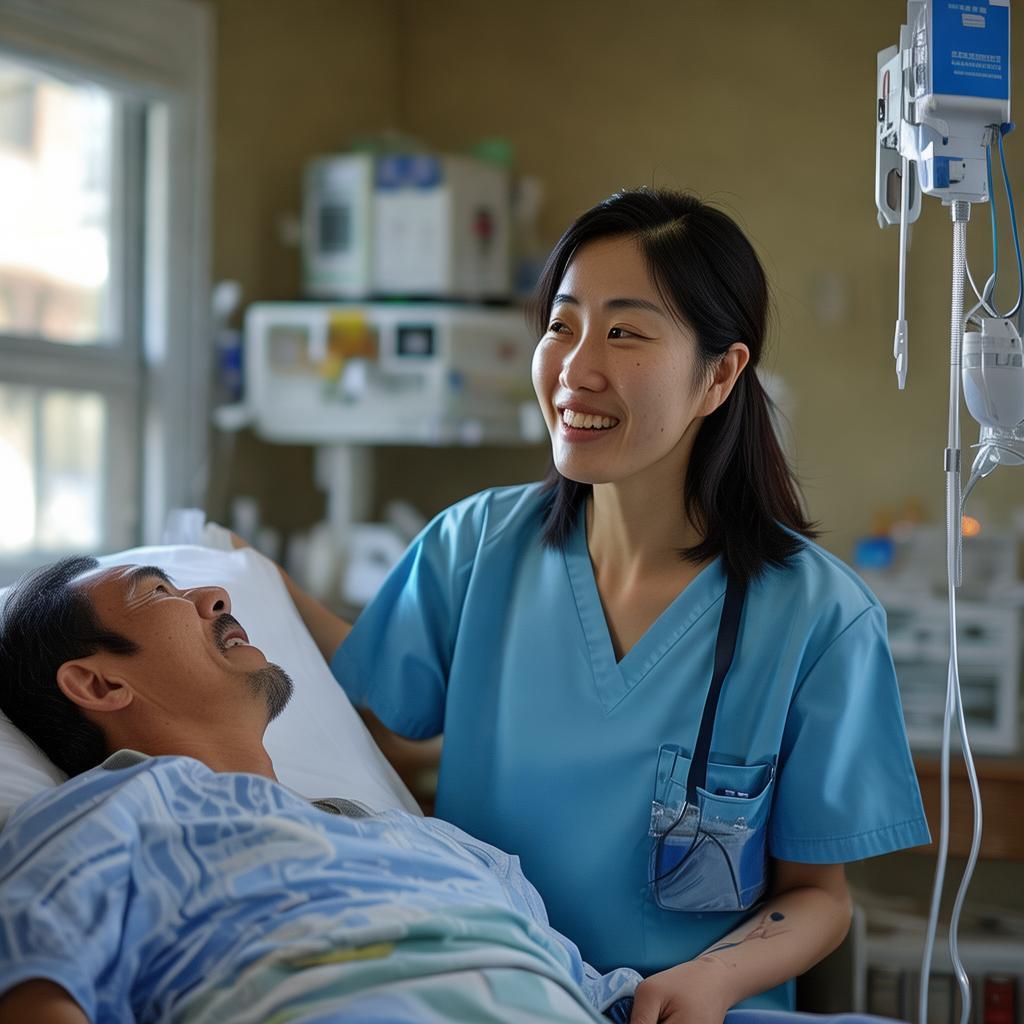 護(hù)士小梅，她的溫暖與專業(yè)如何改變了患者的生活？
