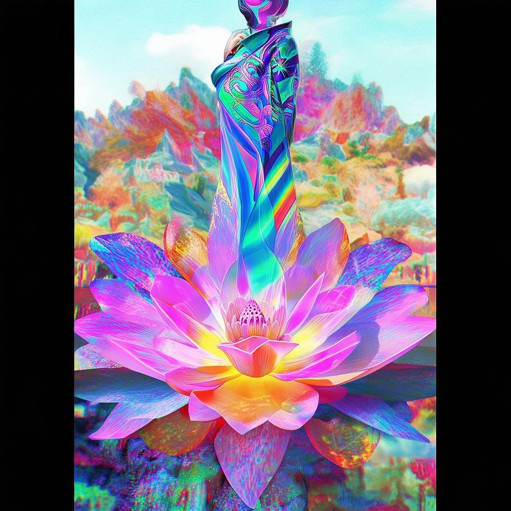 神武2手游，虛擬世界的色彩盛宴，你能否駕馭蓮花染色藝術(shù)？
