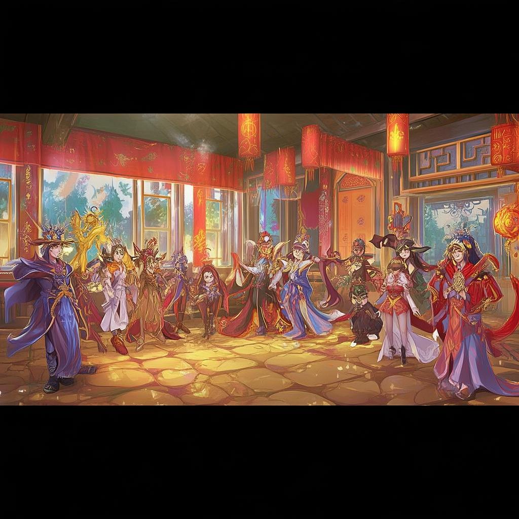 春節(jié)手游英雄殺，英雄們?nèi)绾喂簿垡惶茫? title=