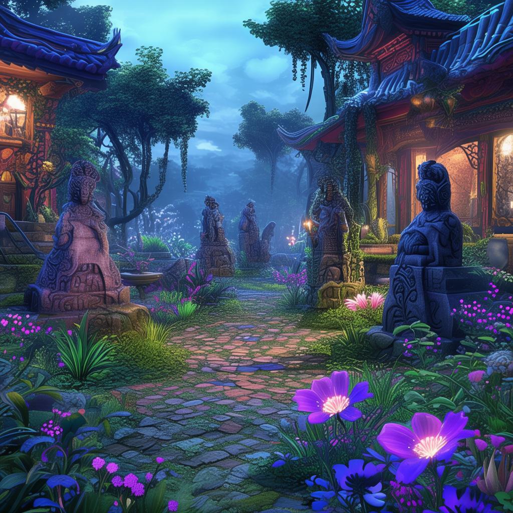 手游軒轅傳奇后花園，神秘花園藏著怎樣的奇幻之旅？